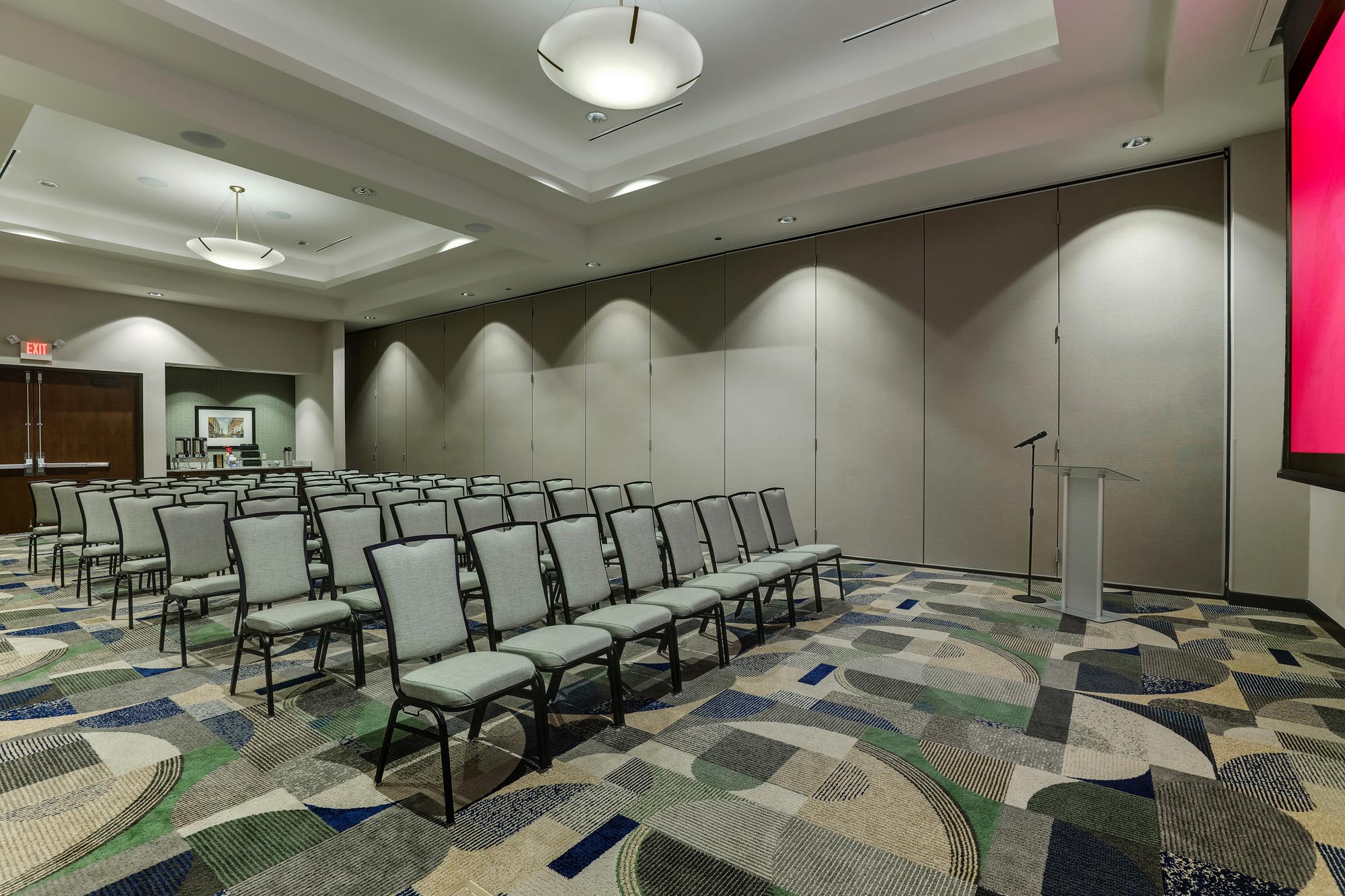 Meeting space, view from front
